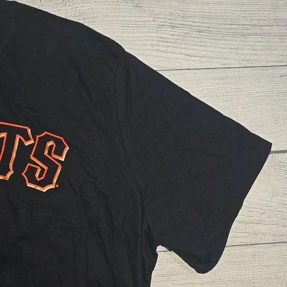Nike San Francisco Giants Brandon Belt T-Shirt Black/Orange Size XL NWT - Picture 5 of 11